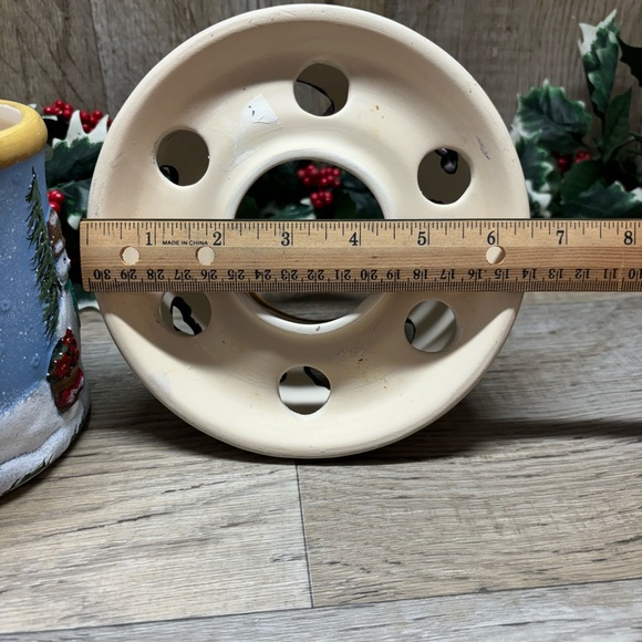 Kathy Hatch Collection "Sugar Maple" Ceramic Jar Candle Holder - Picture 6 of 15